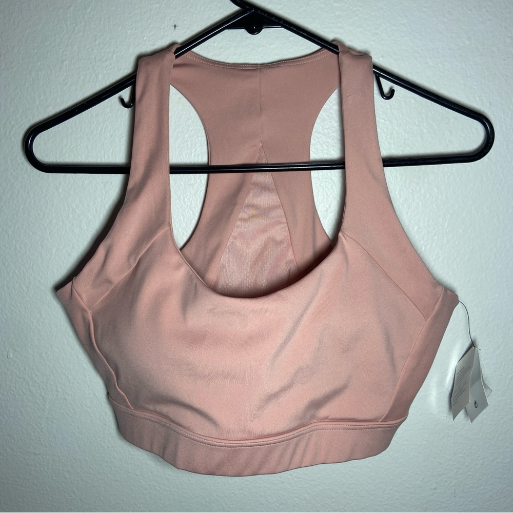 Vutru Pink Sports Bra, Mesh Back, Size XL, NWT